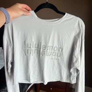 lululemon athletica Cropped Long sleeve